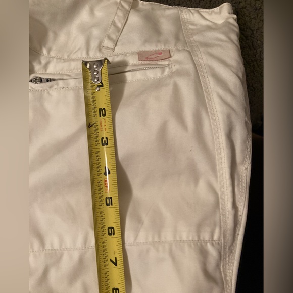 OBERMEYER ANARCHY SKI SNOWBOARD PANTS SIZE 10 IVORY COLOR - Picture 9 of 14